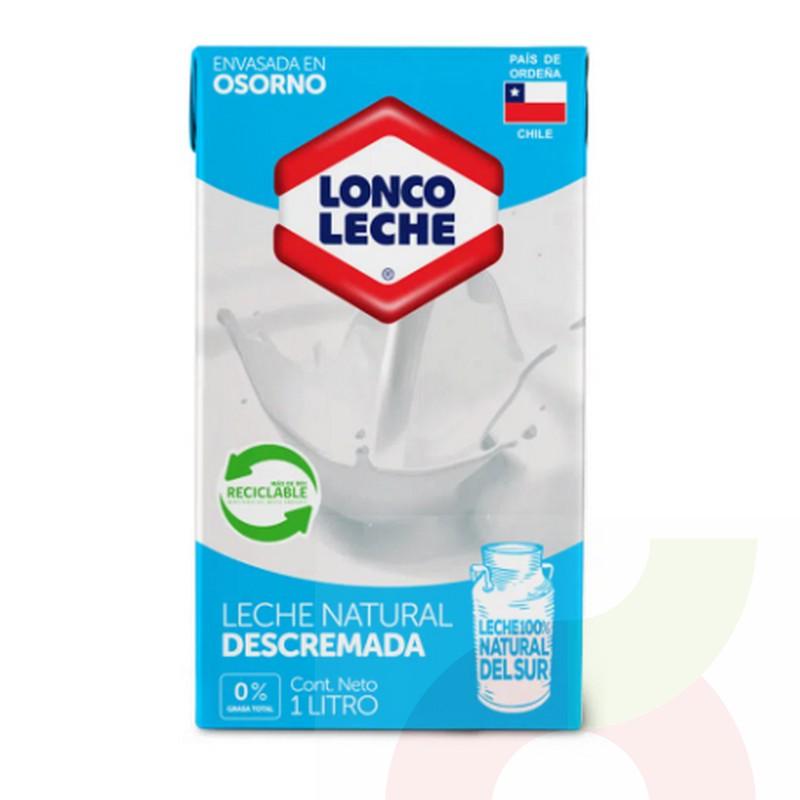Leche Descremada Lonco Leche 1L